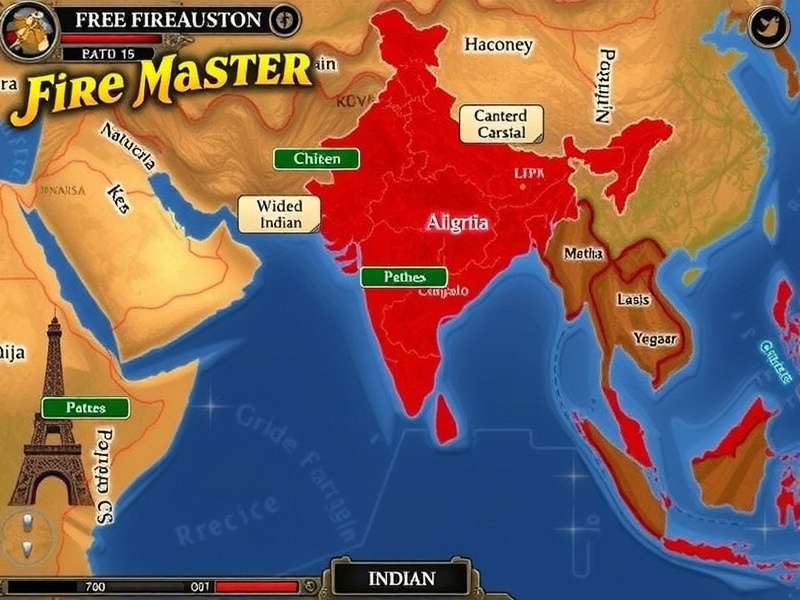 Free Fire Master Indian Map